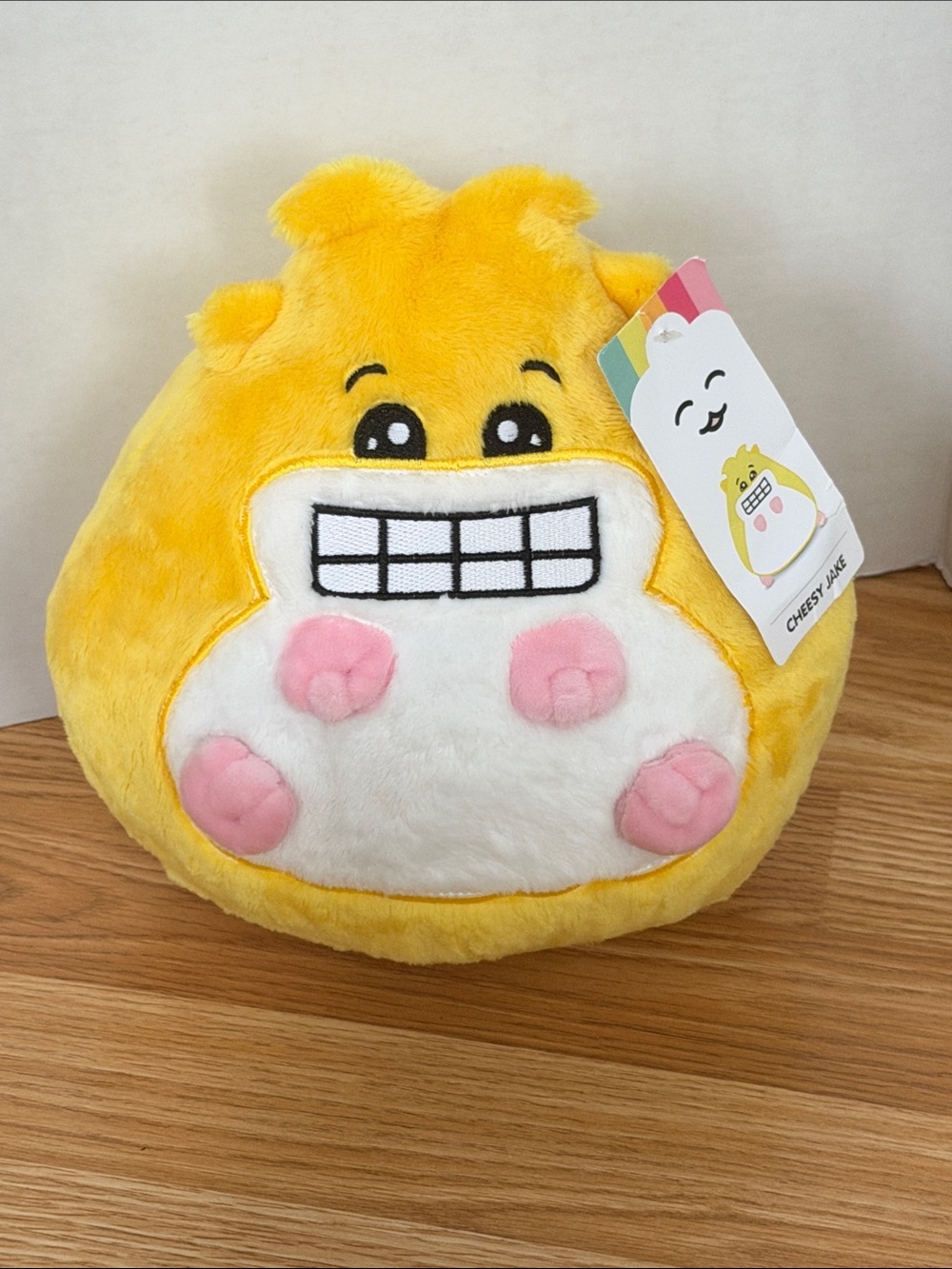 Hamsta World Cheesy Jake Stuffed Plush Toy NWT